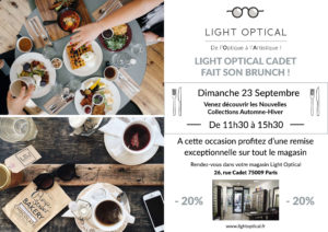 Light Optical fait son Brunch !