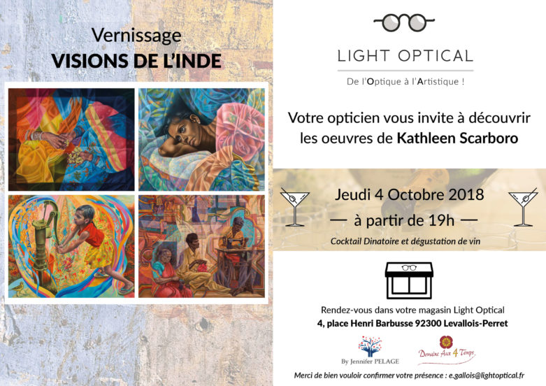 Vernissage Vision de l'Inde